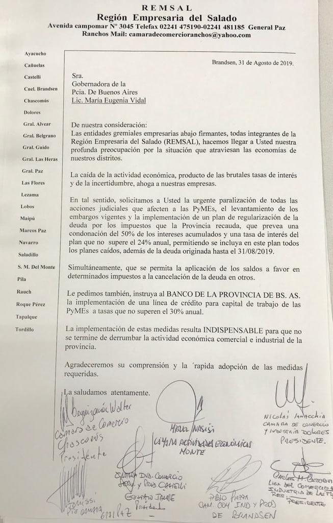 Nota a Gobernadora Vidal (1)