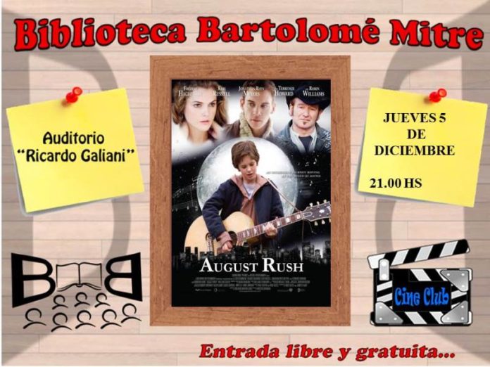 MI NOMBRE ES AUGUST RUSH - NOVIEMBRE 5