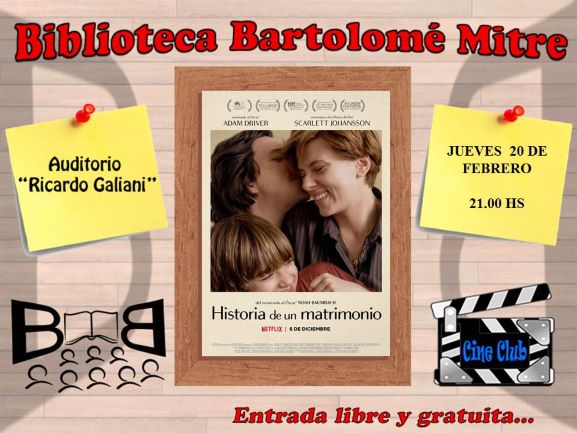 HISTORIA DE UN MATRIMONIO - FEBRERO 20
