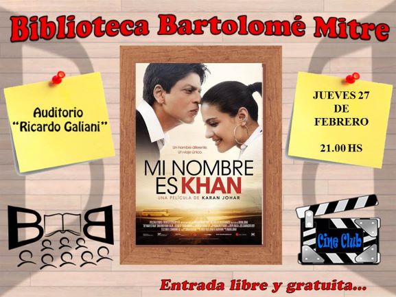 MI NOMBRE ES KHAN - FEBRERO 27