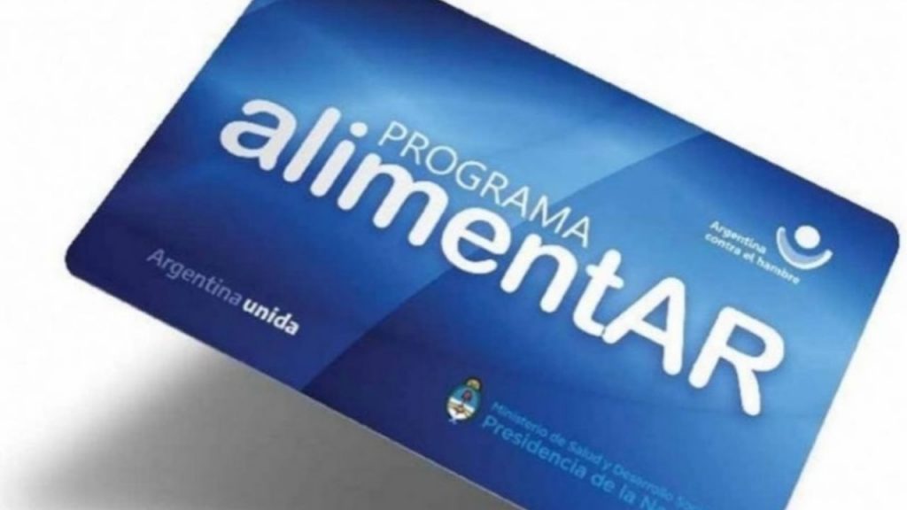 Tarjeta Alimentar