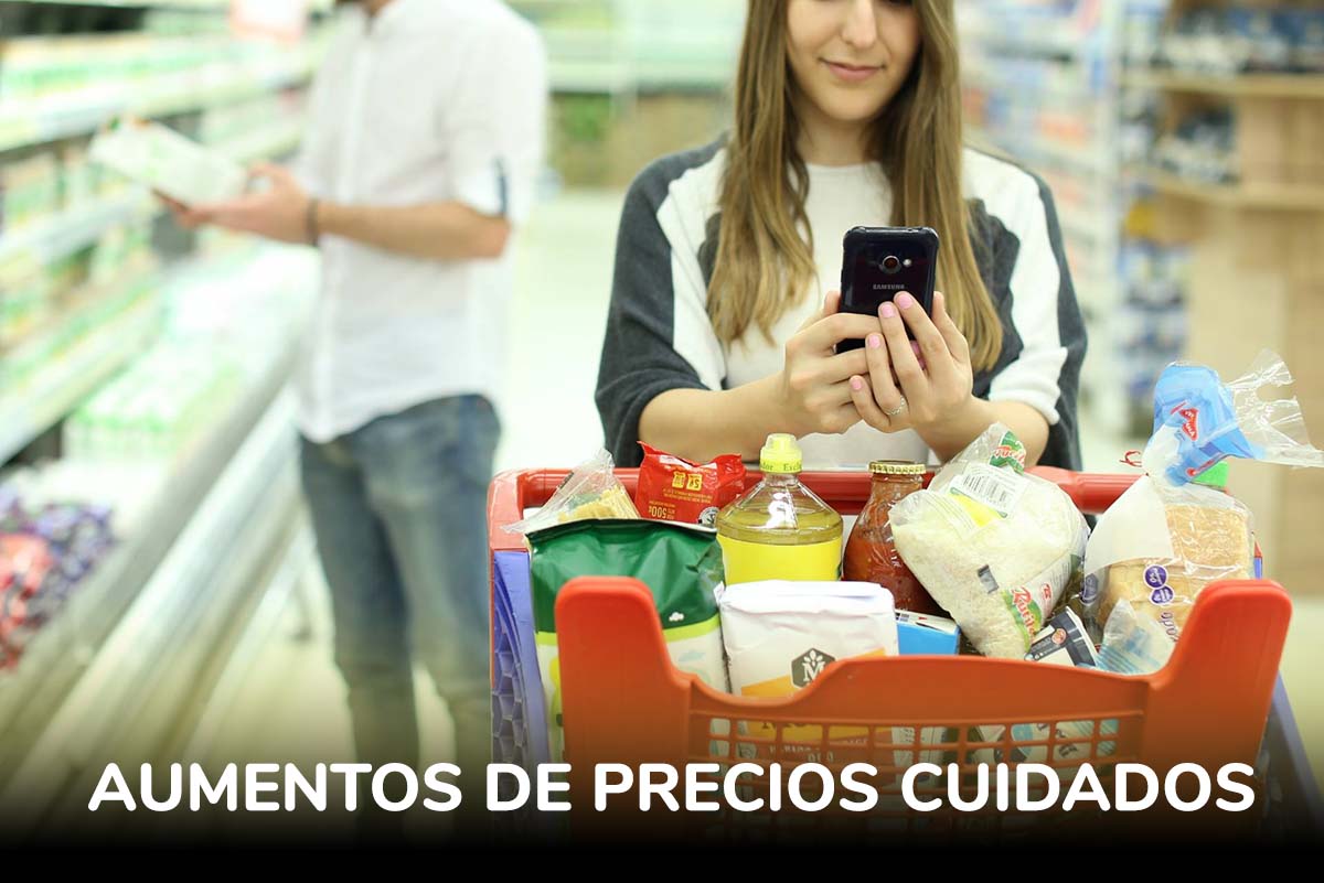 Aumento de Precios Cuidados