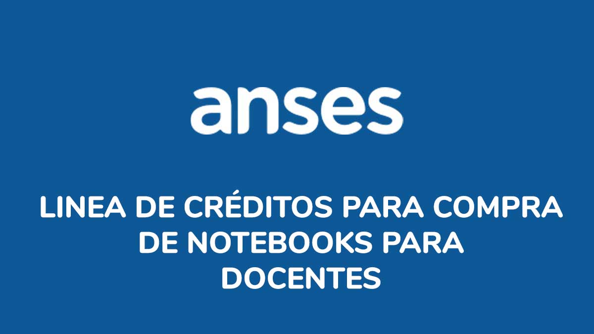 ANSES - Créditos para docentes