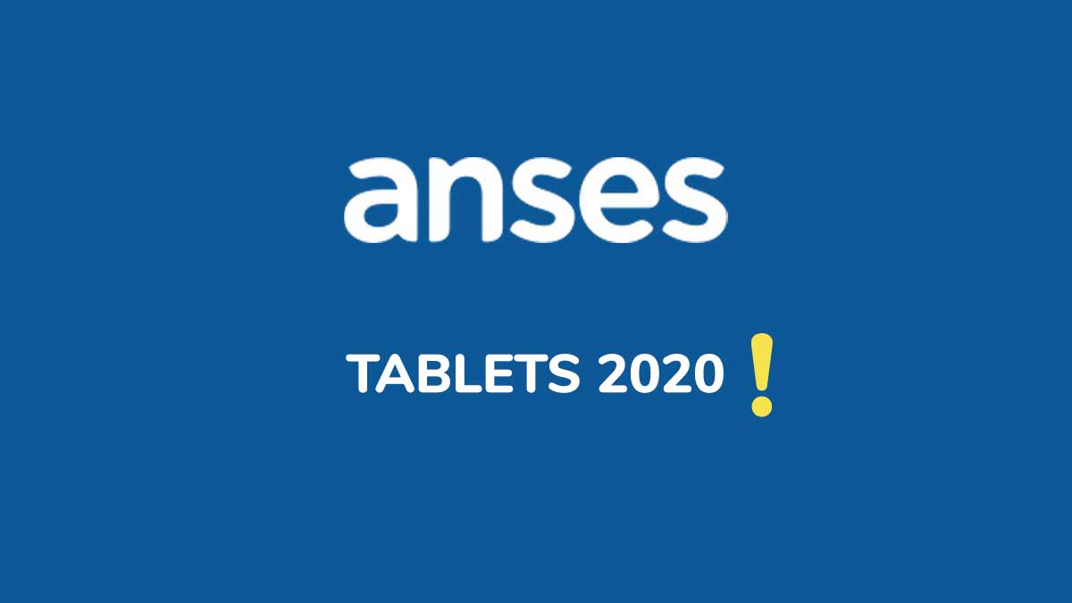 Tablets Anses 2020