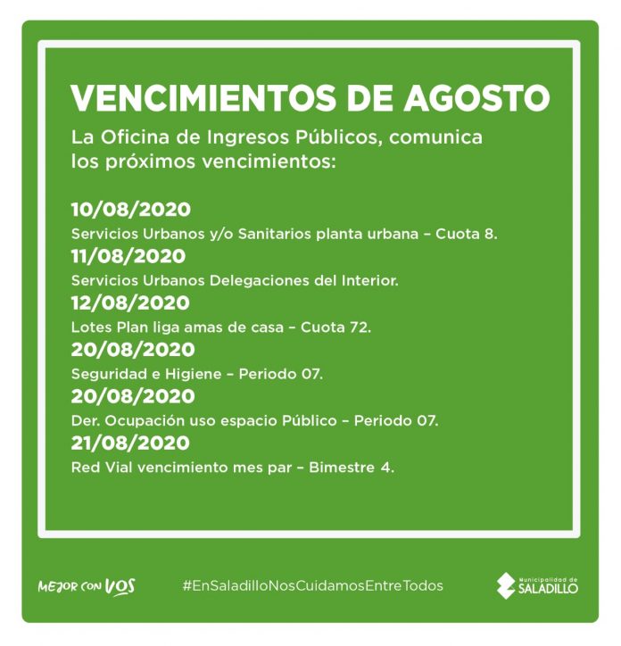 vencimientos