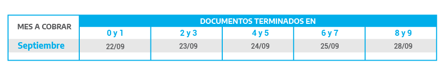 Jubilaciones y pensiones con haberes que superen los $20.374