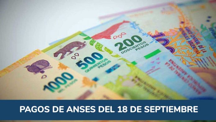 Pagos Anses del 18 de Septiembre