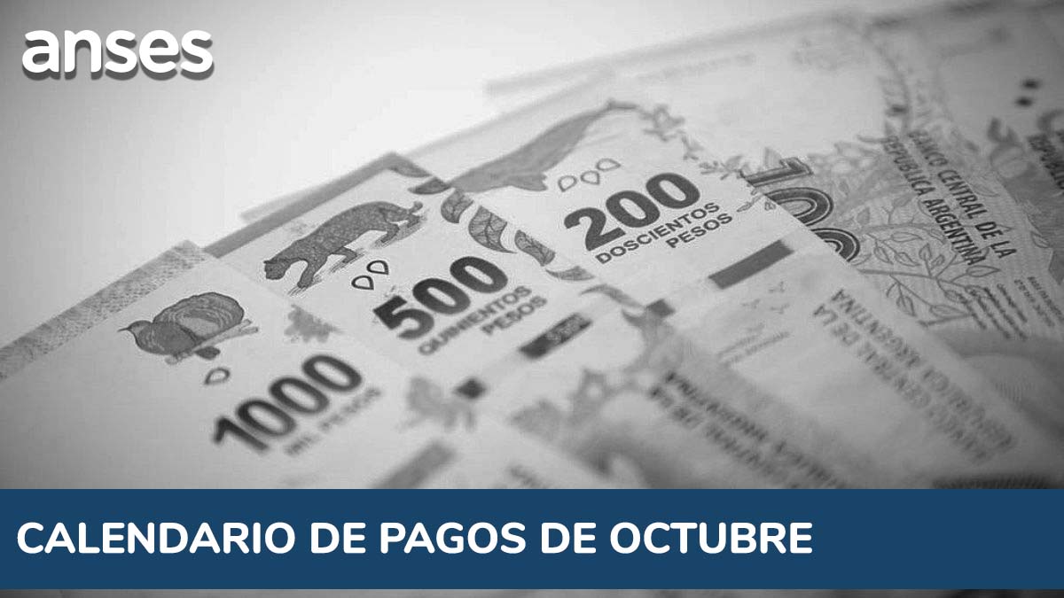 ANSES en octubre: el calendario completo de pago