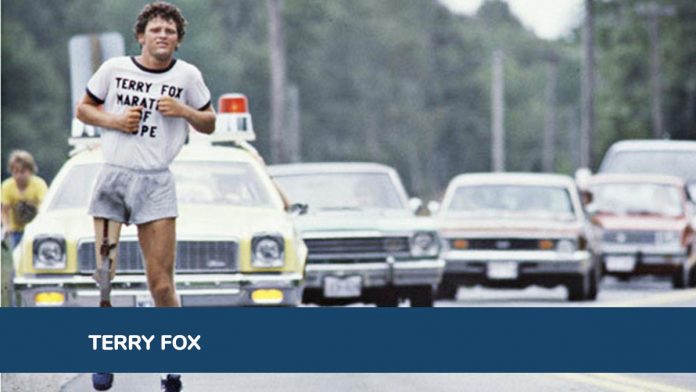 Terry Fox, el activista deportivo contra el cáncer con su Maratón de la Esperanza