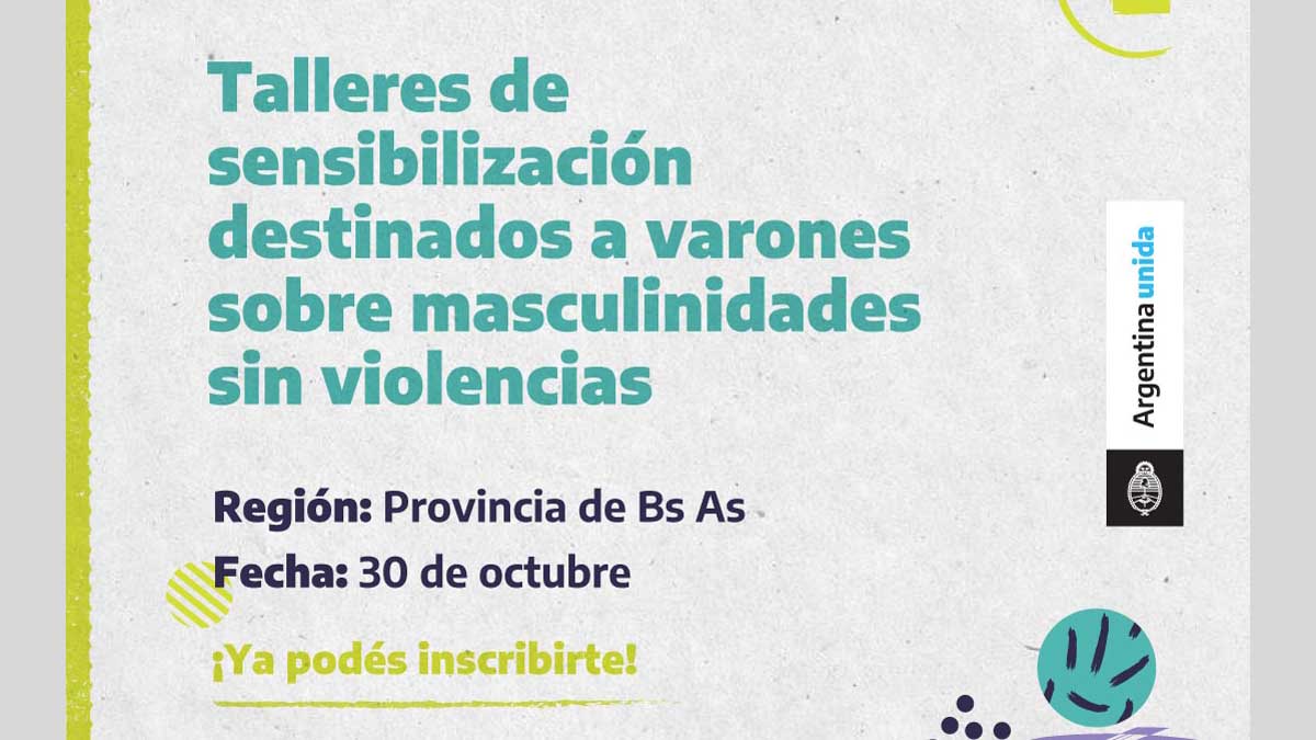 TALLER DE MASCULINIDADES SIN VIOLENCIAS