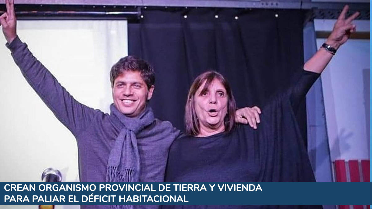 Axel Kicillof con Teresa García