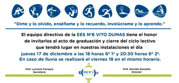 Invitación EES 6
