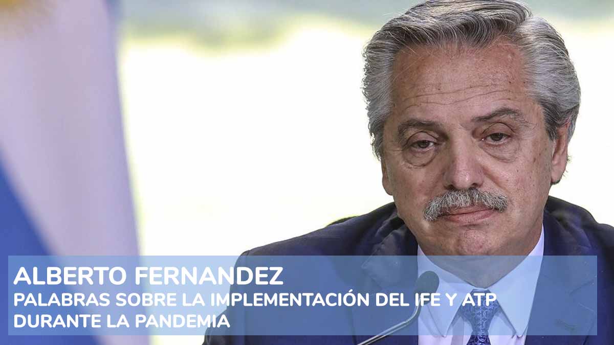Alberto Fernandez - IFE y ATP