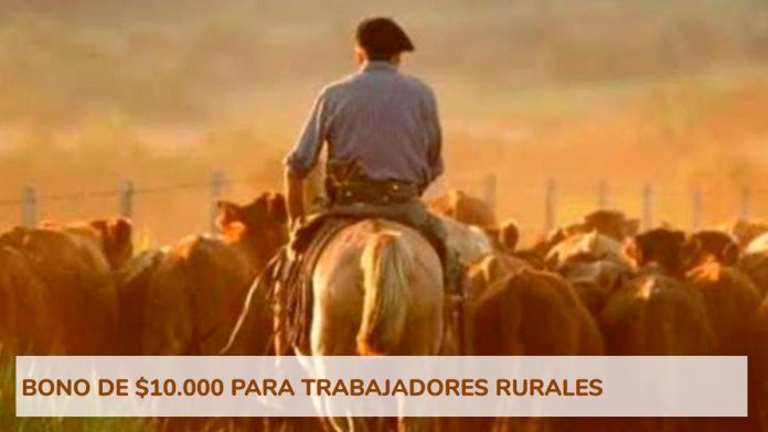 Bono de 10000 para trabajadores rurales