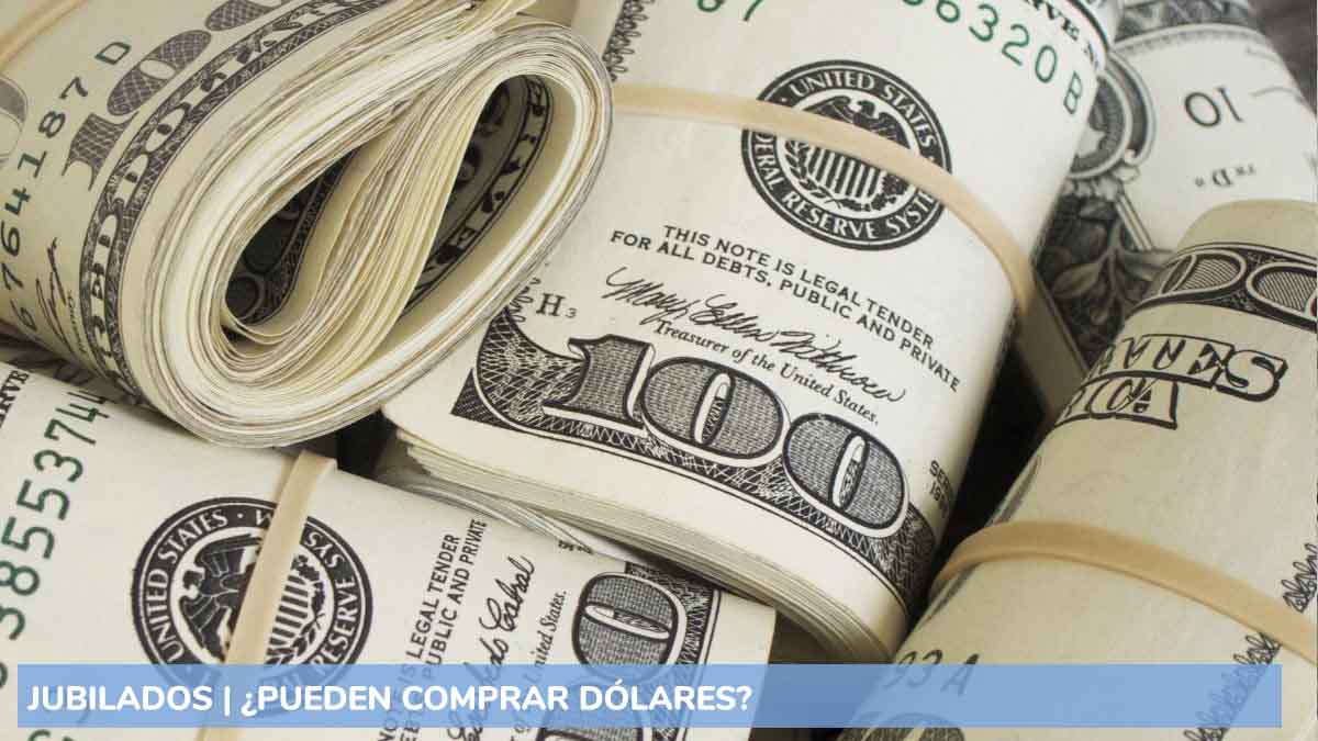 ¿Los jubilados y pensionados pueden comprar dólares?