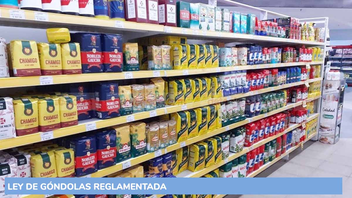 Ley de Góndolas reglamentada: ¿cómo cambiarán las compras en el supermercado?