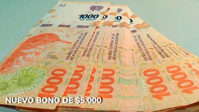 El Gobierno anunció la entrega de otro bono de $5.000: quiénes lo cobran