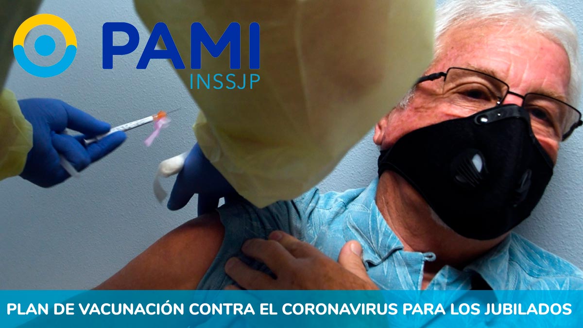 Pami Plan de Vacunación coronavirus