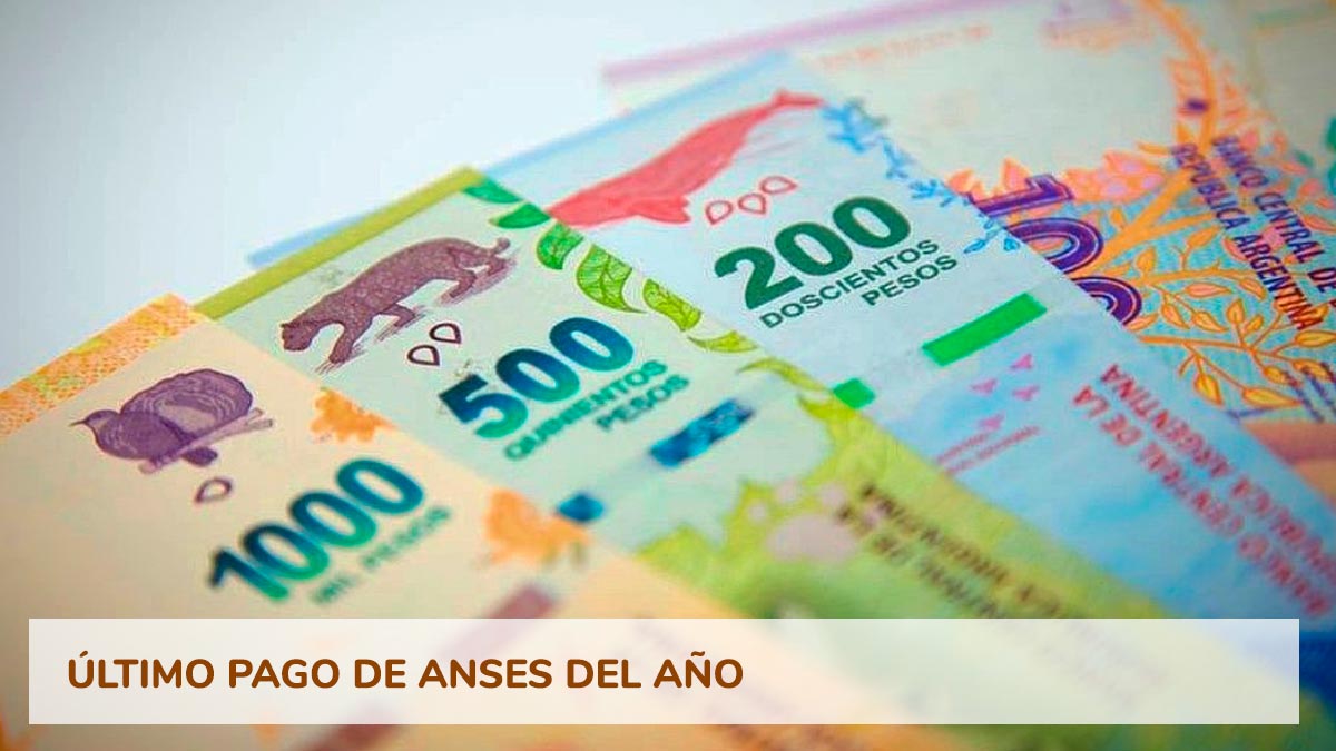 Anses, último pago del año