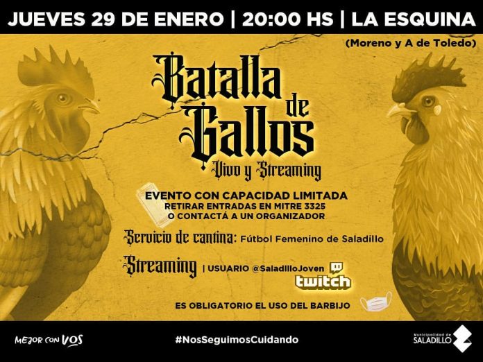 batalla de gallos
