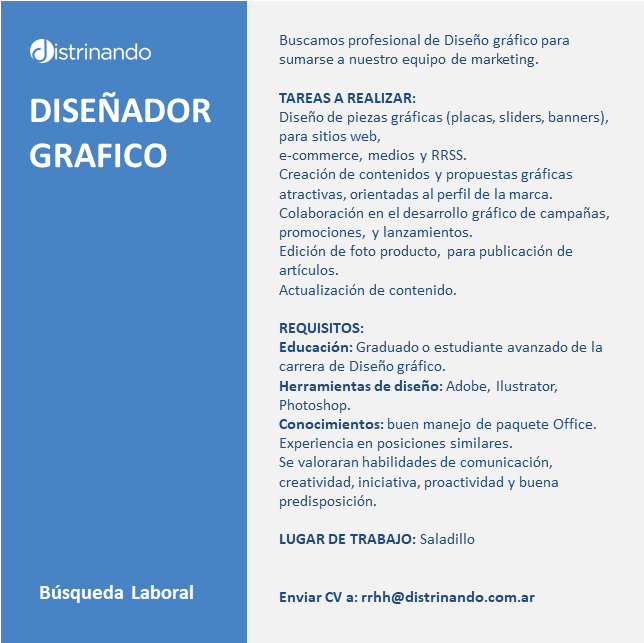 Diseñador Grafico S2