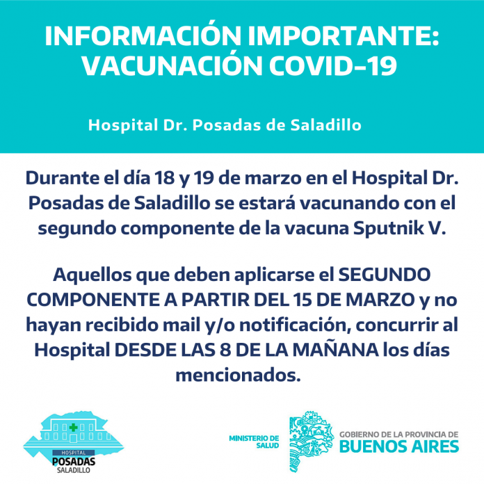 Horarios de vacunación