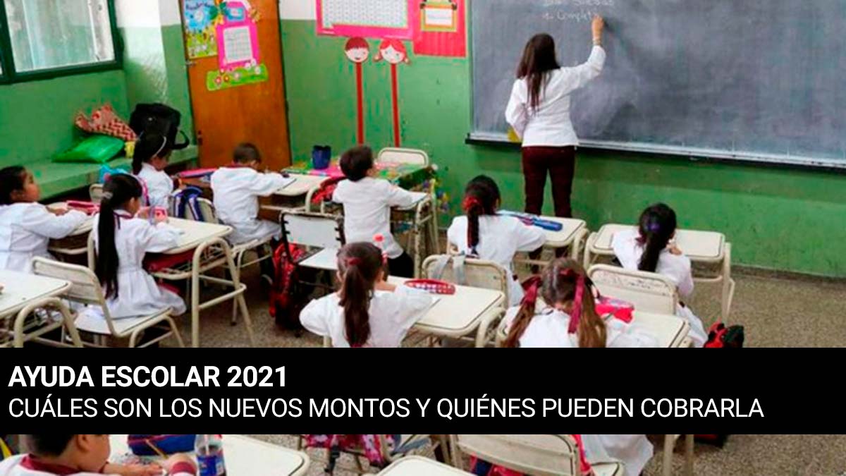 Ayuda Escolar Anses 2021