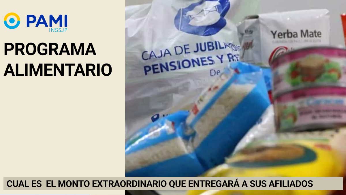 Programa Alimentario PAMI