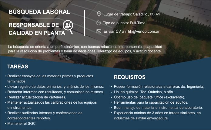 Búsqueda Verlop Calidad