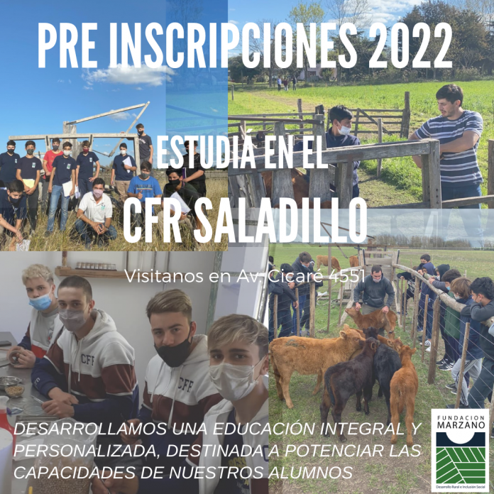 Pre inscripciones 2022 CFR Saladillo1