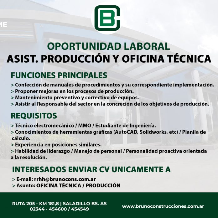 Asist. Producción BC