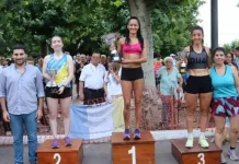 Atletismo: La saladillense Celeste Ávalos ganó la Milla de Fin de Año en 25 de Mayo