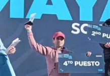 Gran desempeño de Ezequiel Aguilera en la 48° Edición de la Carrera Maya 2024