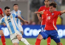 Con un gol de Lautaro Martínez sobre el final, Argentina derrotó 1-0 a Chile