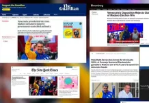 Los principales medios internacionales pusieron en tapa las elecciones que dieron ganador según el CNE a Nicolás Maduro