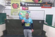 Bochas: Jugador de la Asociación de Saladillo jugó en Olavarría