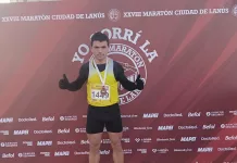 Importante logro de Ezequiel Aguilera en los 10K del club Lanús