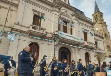 Se llevó a cabo el acto por los 161° aniversario de Saladillo