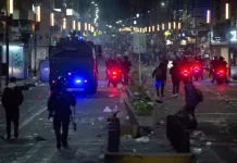 Campeones de América ||La costumbre de siempre los festejos en el Obelisco terminaron en incidentes