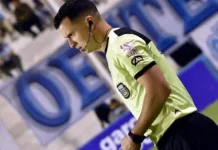 El árbitro Joaquín Badano estará presente en el partido de Colon de Santa Fe vs Deportivo Morón por la fecha n°30 de la segunda categoría del fútbol argentino