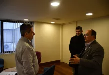 Planta de Tratamientos de Líquidos Cloacales | El subsecretario de Recursos Hídricos de la Provincia de Buenos Aires Dr. Néstor Álvarez recibió al intendente de Saladillo