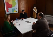 Gestiones en La Plata por proyectos para Del Carril como es el proyecto de red cloacal y su planta de tratamientos