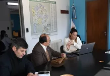 José Luis Salomón viajó a la ciudad de La Plata para gestionar ante la Dirección Provincial de Infraestructura Escolar de la Provincia de Buenos Aires algunas obras de importancia para la comunidad escolar de Saladillo