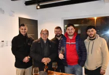 El reconocido enólogo Roberto Simonetto visitó un emprendimiento en Saladillo