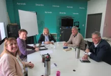 Reunión con el secretario de relaciones institucionales de la UNLP