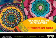 Fundación Soba – Parrondo invita a la inauguración «Fernanda Bruno en Primavera. El triunfo del color»