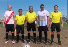 Arbitro Internacional: Juan Pablo Belatti estuvo en la final del Torneo de Veteranos