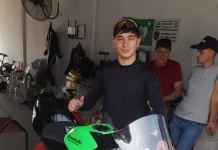 Motociclismo: Valentín Valor giró en Rafaela pensando en Villicum