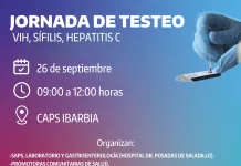 Jornada de testeo gratuito: vih, sífilis y hepatitis C en Saladillo