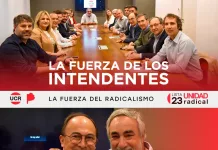 El intendente José Luis Salomón apoya a Miguel Fernández para la conducción del Comité Provincia de la UCR